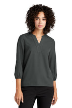 Load image into Gallery viewer, MERCER & METTLE Crepe Blouse