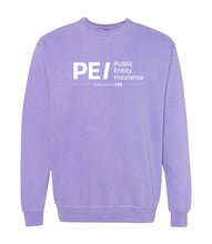 Load image into Gallery viewer, Comfort Colors Pigment Dye Oversized Sweatshirt PEI Logo
